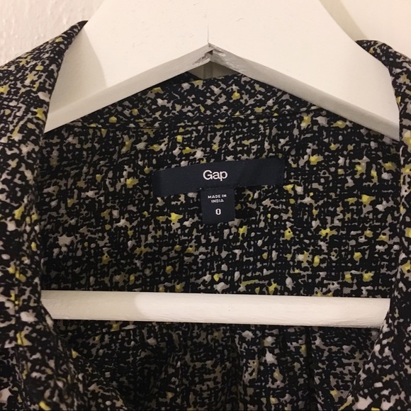 Gap Black Graphic Print Dress - Picture 4 of 8
